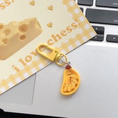 도림 귀여운 미니어처 미니 자동차 키링, 1개, 바나나