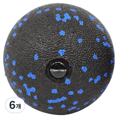 컴피닛 EPP 마사지볼 8cm, 블루블랙, 6개