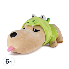 URBAN CAR 汽車狗狗玩偶 鱷魚, 1入, 6個