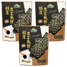 統一生機 醇厚黑芝麻餅, 124g, 3個