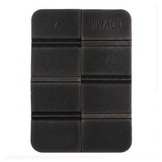 WWAGO 口袋尺寸多功能便攜坐墊 + 收納袋套組, 黑色