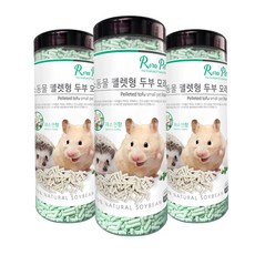 Lora Pet小動物顆粒型豆腐砂 茉莉香, 450克, 3個