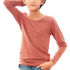 GIAT 吉亞特 兒童恆溫吸濕發熱衣 圓領款 輕薄保暖 台灣製