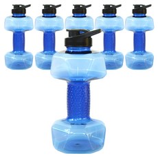 순잠 무게조절 물아령 워터 덤벨 1500ml 블루, 6개