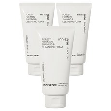 INNISFREE 綠樹林風男士保濕潔顏乳, 150g, 3條