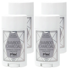 PRIMAL ELEMENTS 竹炭體香膏, 75g, 4個