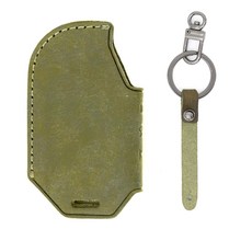 CHAMOA 가죽 스마트키케이스 올뉴 K3 K5 DL3 K7 프리미어, 올리브+흑니켈사틴, MK105