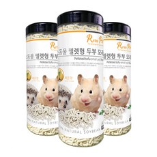 Lora Pet小動物顆粒型豆腐砂 檸檬香, 450克, 3個