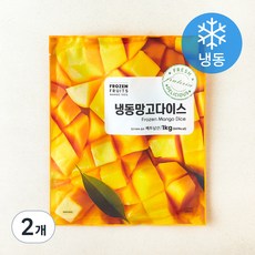 이안 망고다이스 (냉동), 1kg, 2개