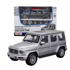 Maisto 組裝 1：25 梅賽德斯-賓士 G-Class G-Wagen DIY 壓鑄模型, 1個, 灰色