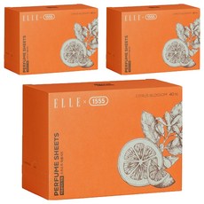 1555 Soff Soff 衣物護理香氛紙 柑橘花香 正裝, 40入, 3個