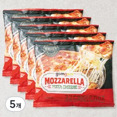 곰곰 모짜렐라 피자치즈, 500g, 1개입, 5개