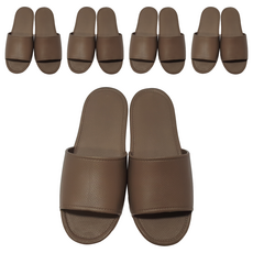 居家鞋, 棕色, 5個