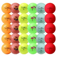 Saintnine 高爾夫落球 特A+級 42.67mm, 混色, 30個, 1組