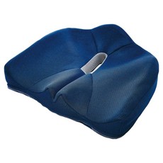 COGIT 腰痛對策 W型機能紓壓坐墊, 藍色