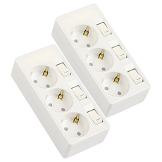 subony 獨立省電三插電源板, 2個