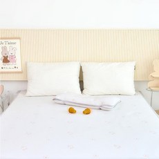 bebenuvo 嬰幼兒用 一觸即涼 Hypernic Duralon 涼感墊, 1個, 粉紅兔