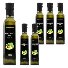 Pepebruno 酪梨油, 250ml, 6個