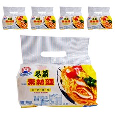 三和 冬菜素絲麵 5包, 台灣風味, 25包
