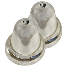 平面鐘 250mm 2個, 銀色