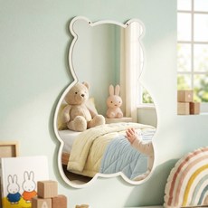 Hanbomnuri 可愛動物造型壓克力鏡, 熊B