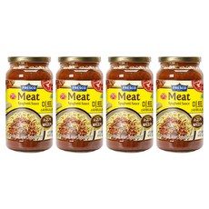 오뚜기 프레스코 미트 파스타 소스, 600g, 4개