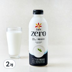 요플레 제로 드링크 무당 플레인, 700ml, 1개입, 2개