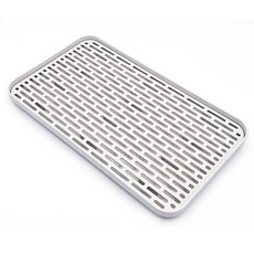 나홈 깔끔 미니 물빠짐 식기건조대 31x17.5x2.2cm, 화이트, 1개, 1단