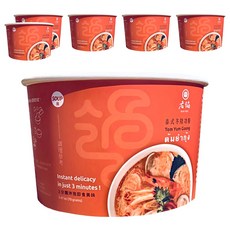 老鍋米粉 泰式冬蔭功風味湯米粉, 70g, 6入