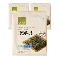 ORGA 海苔飯捲用海苔, 18g, 3包