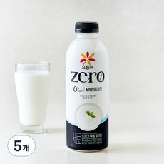 요플레 제로 드링크 무당 플레인, 700ml, 1개입, 5개