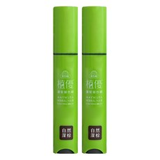 美吾髮植優 護髮遮白補色刷 18g, 自然深棕, 2支