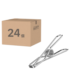 Need LOHAS 享樂活 晶采 不鏽鋼線形夾, CHN504, 24個