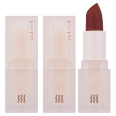 MERZY 裸色薄紗唇膏 3.5g, 在基地, 2個