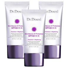 Dr.Douxi 朵璽 晶鑽美肌潤色隔離霜 SPF48 50ml, 自然潤色款, 3條
