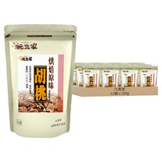 元氣家 烘焙原味胡桃, 12個, 200g
