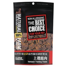 NATURAL FARM 自然牧場 紐西蘭天然零食訓練軟零食系列, 上選鹿肉, 140g, 1包