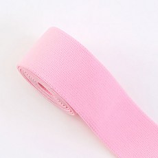 해피베어스 파스텔 소프트 고무줄 25 mm x 270 cm, 핑크, 1개