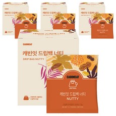 CABINEAT 濾掛式咖啡 堅果風味, 12g, 7包, 4盒