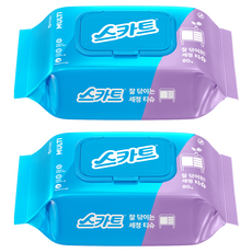 Yuhan Kimberly 清潔用濕紙巾 80張入, 2包