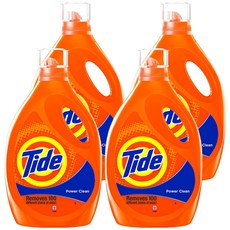 Tide 汰漬 Power深層清潔洗衣精, 3L, 4瓶