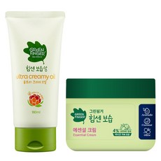 촉촉한 울트라크리미오일 180ml + 에센셜 크림 300g