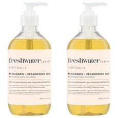 프레쉬워터팜 만다린 시더우드 핸드워시, 2개, 500ml