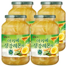 담터 아가베생강레몬차, 1kg, 1개입, 4개