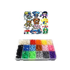 16色積木組+設計圖, 混色