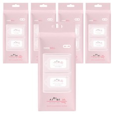 시치미 쓱 초미니 노워시 클렌징 티슈 8p, 20g, 40개