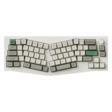 키크론 Q8 MAX RGB 기계식 핫스왑 유무선 인체공학 키보드, 쉘 화이트, Q8M-P4, 바나나축