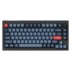 키크론 V1 MAX 유무선 키보드, 카본블랙, V1M-D4, 바나나축