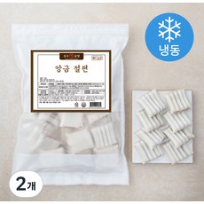 성수떡공방 앙금 절편 (냉동), 1.5kg, 1개입, 2개