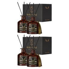 Markfume 黃金版擴香瓶, Coco Vanilla, 4瓶, 250ml